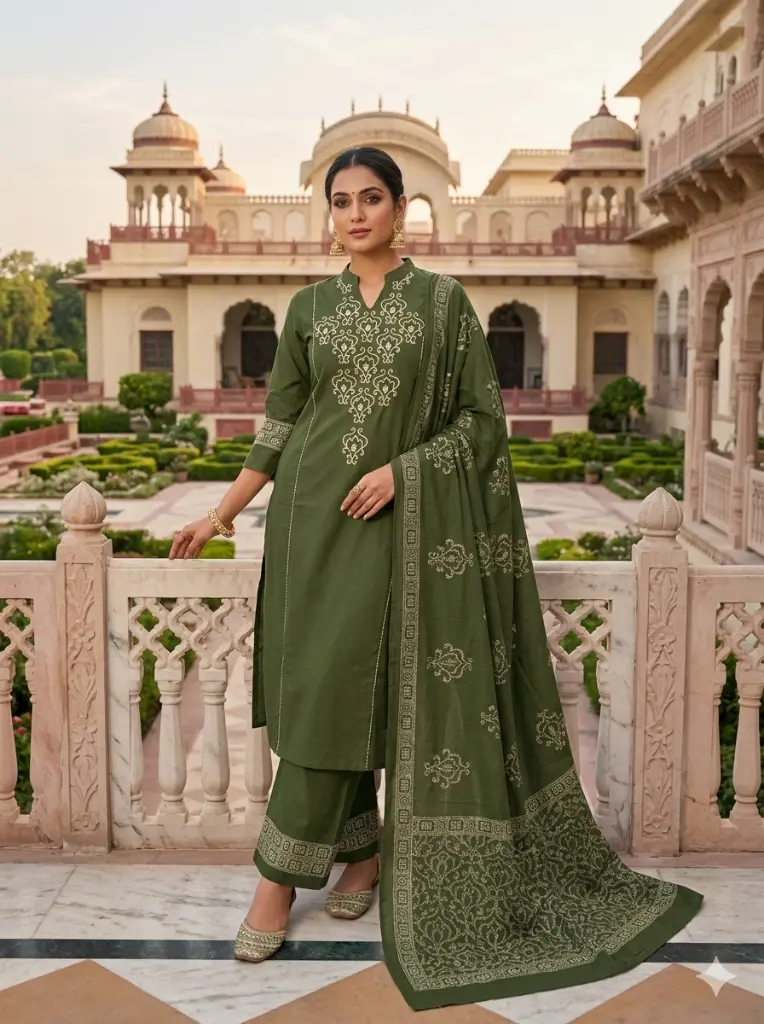 EMB SET-GREEN