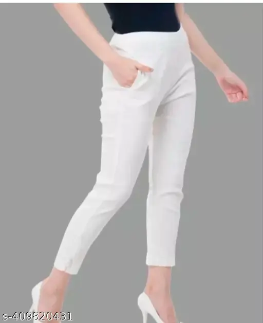 Pant- White (S)