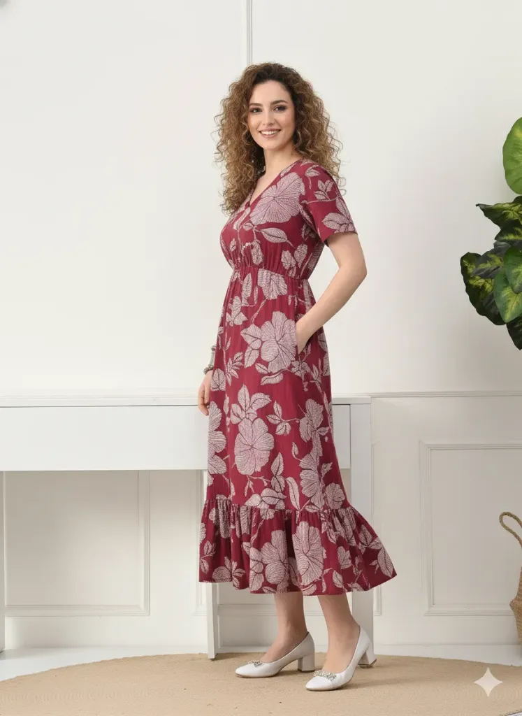 Ragini-Maroon (S)