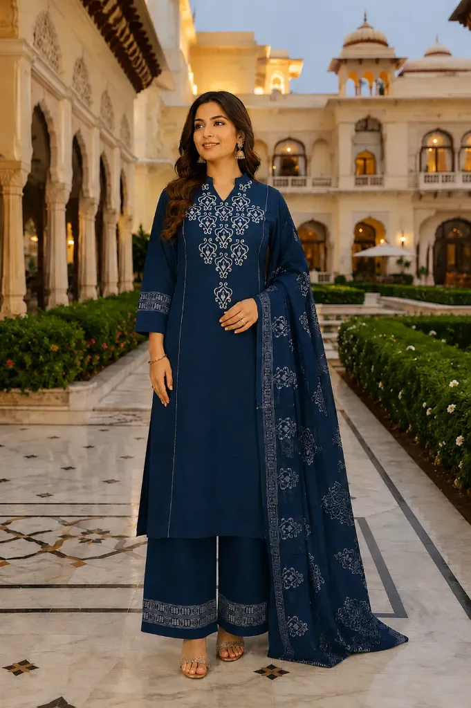 EMB SET-BLUE